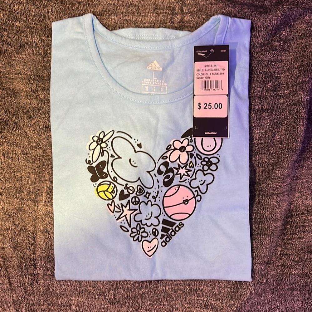 Adidas girls shirt